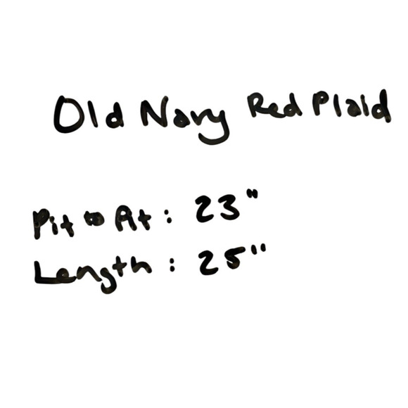 Old Navy Blouse Top Red Plaid Tartan Check Womens Smocked Christmas Preppy L New - Picture 16 of 16